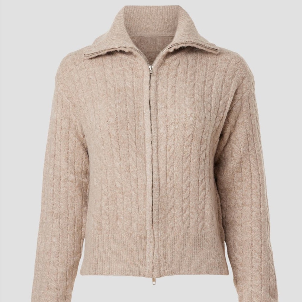 Louna Zip Up Sweater